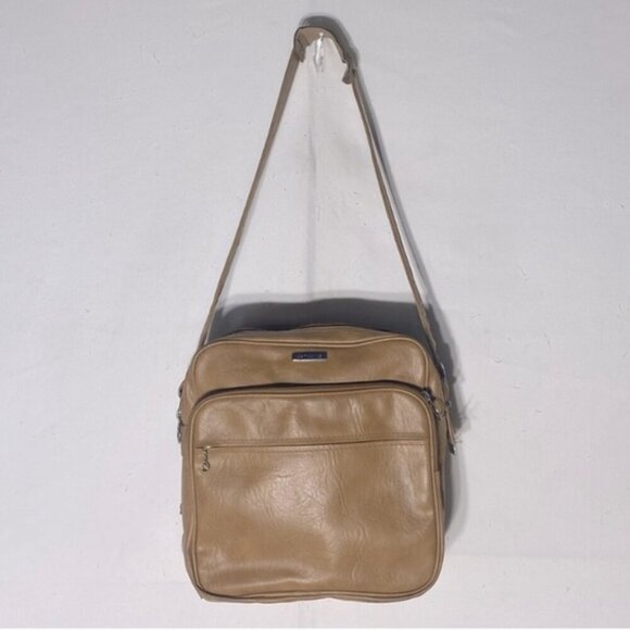 Vintage Samsonite Tan Carry On Travel Bag - Picture 14 of 14